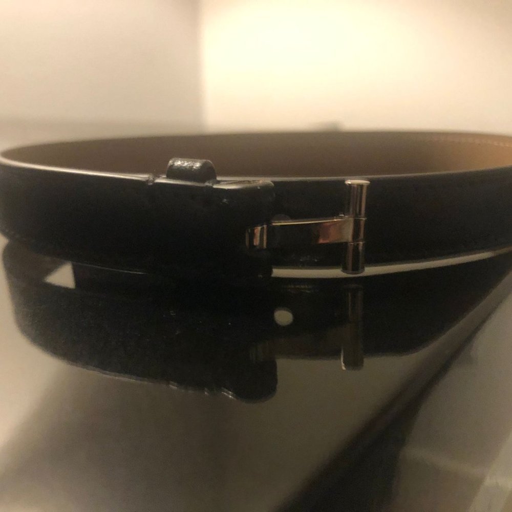 Tom Ford Men's Leather Bracelet - Silver